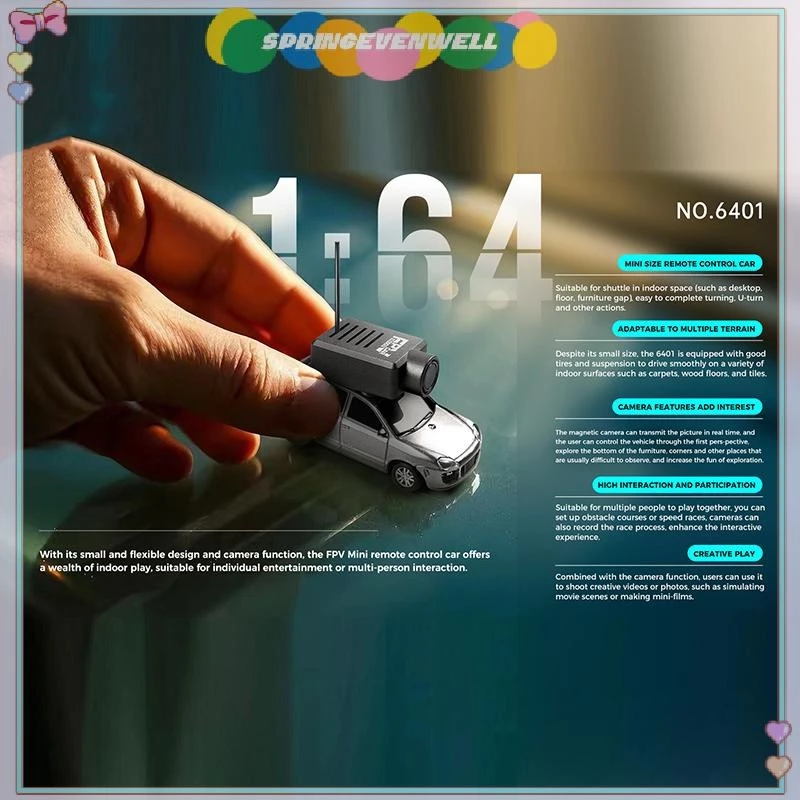 Carro De Controle Remoto Carros RC Com Câmera (Shopee) - Imagem 3