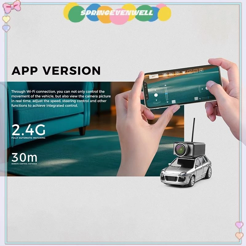 Carro De Controle Remoto Carros RC Com Câmera (Shopee) - Imagem 4